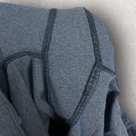 Lululemon Mens ABC Pants Tech Canvas Blue Size 40 Style LM5608S Trousers Denim - Picture 13 of 16